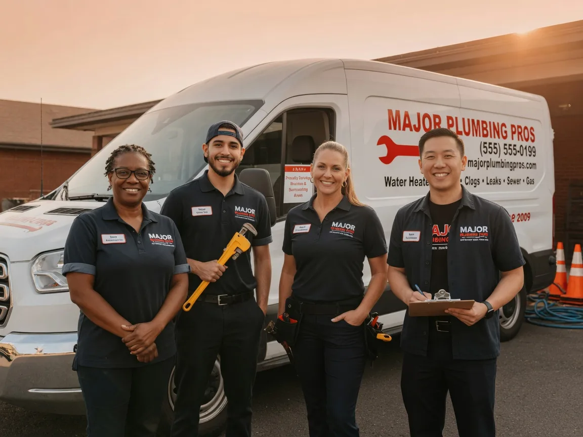 Drain Cleaning Services company in Fayetteville, TX